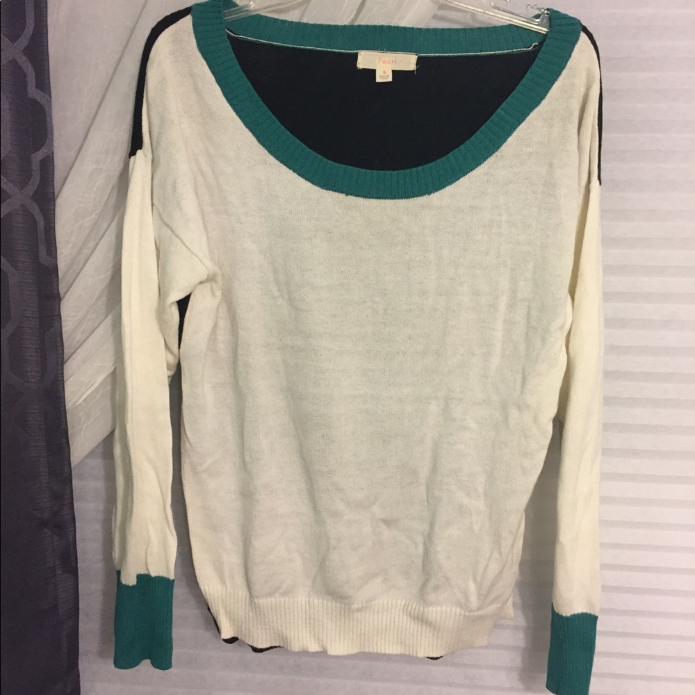 Multi colored fall sweater