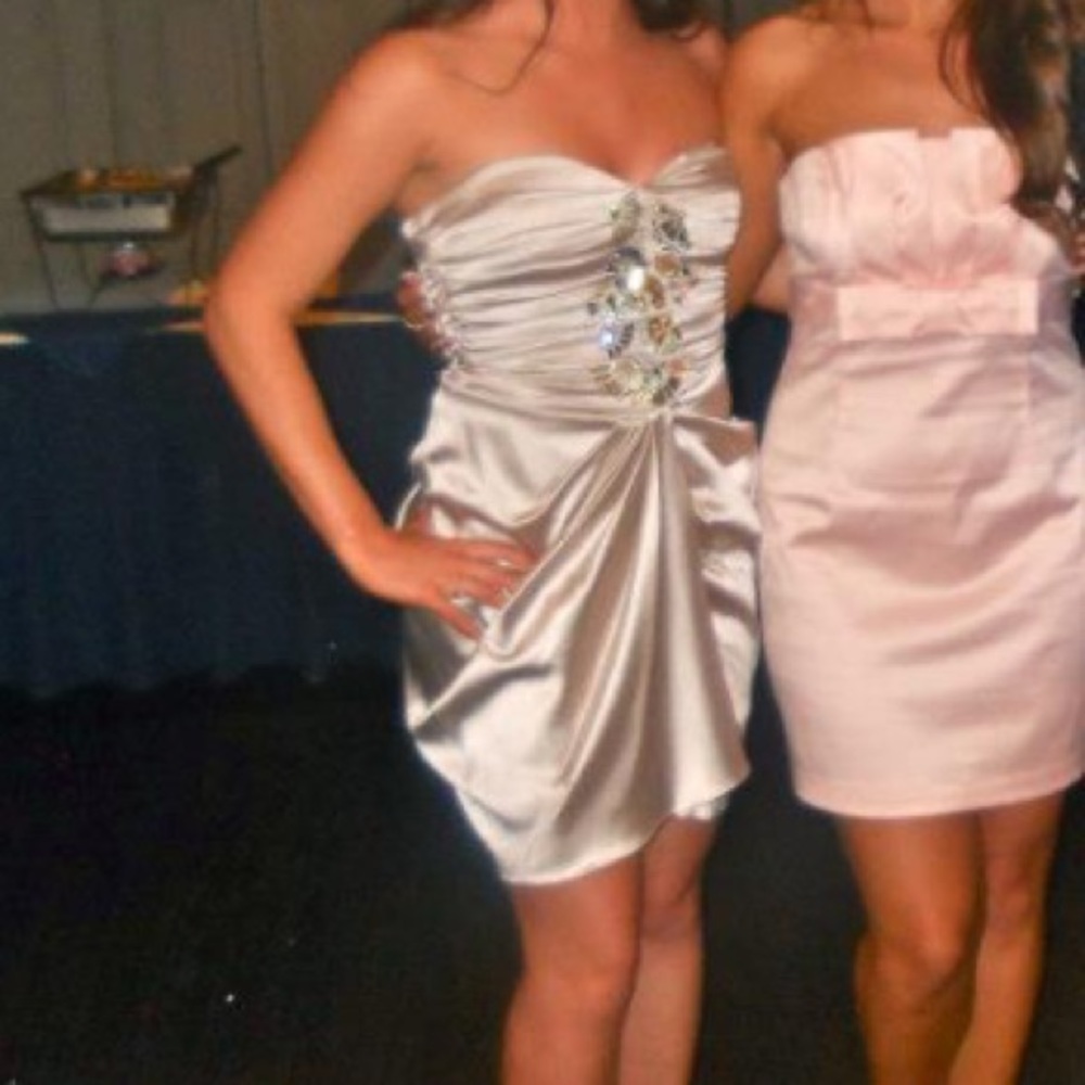 Champagne Bebe Dress 🍾