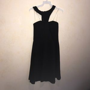 Black T Bar Dress