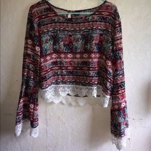 Lacey Cropped Top