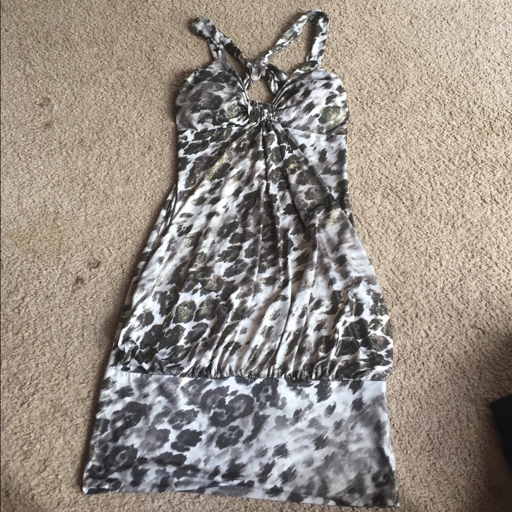 Leopard print dress