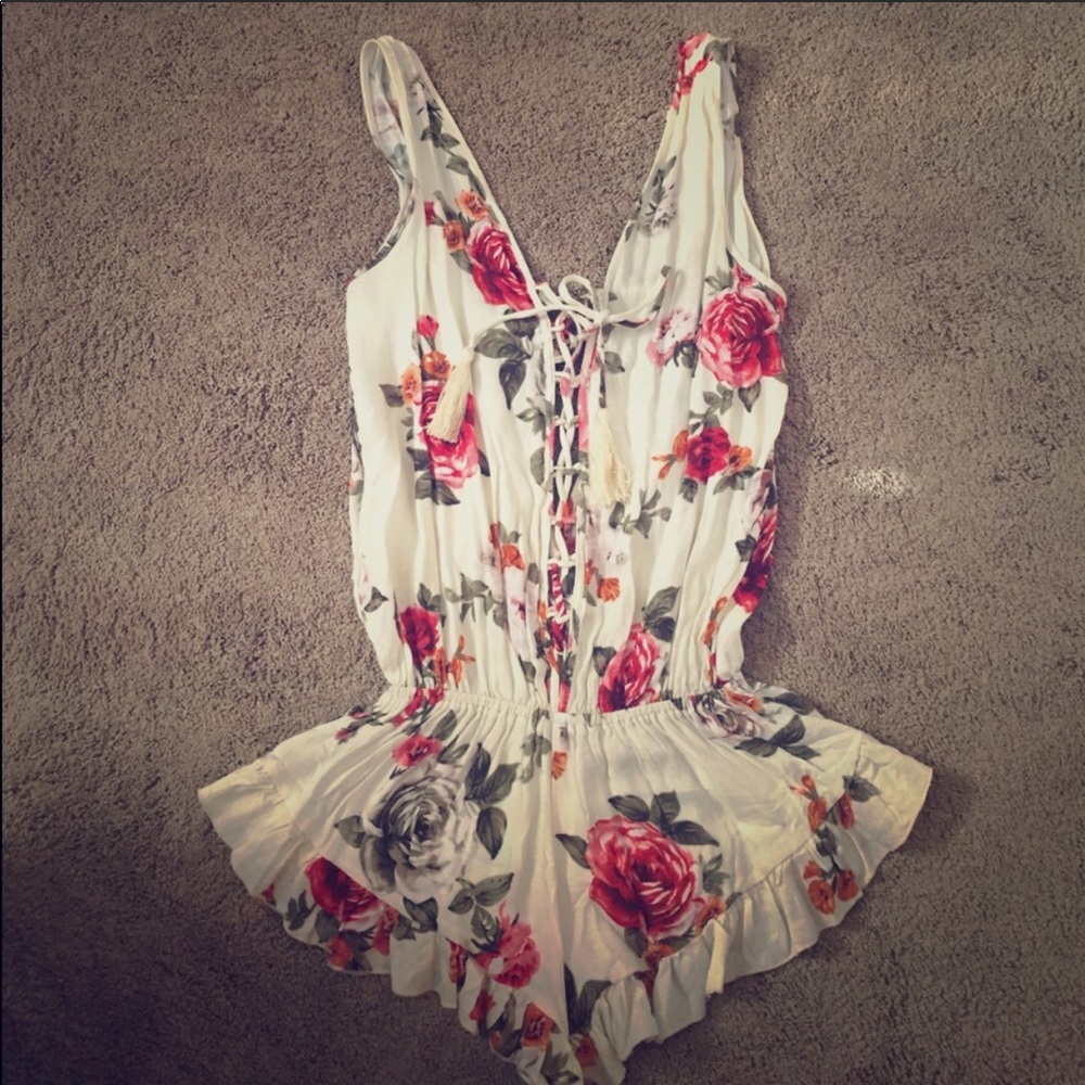 Floral Romper