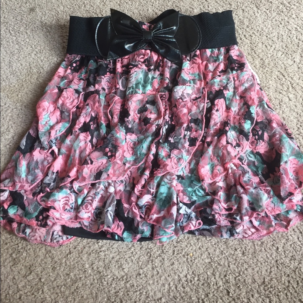 Floral skirt