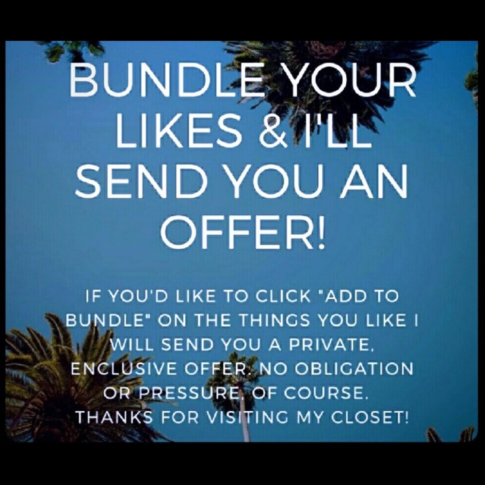Make me an offer!