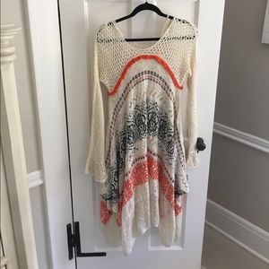 Crochet fall dress