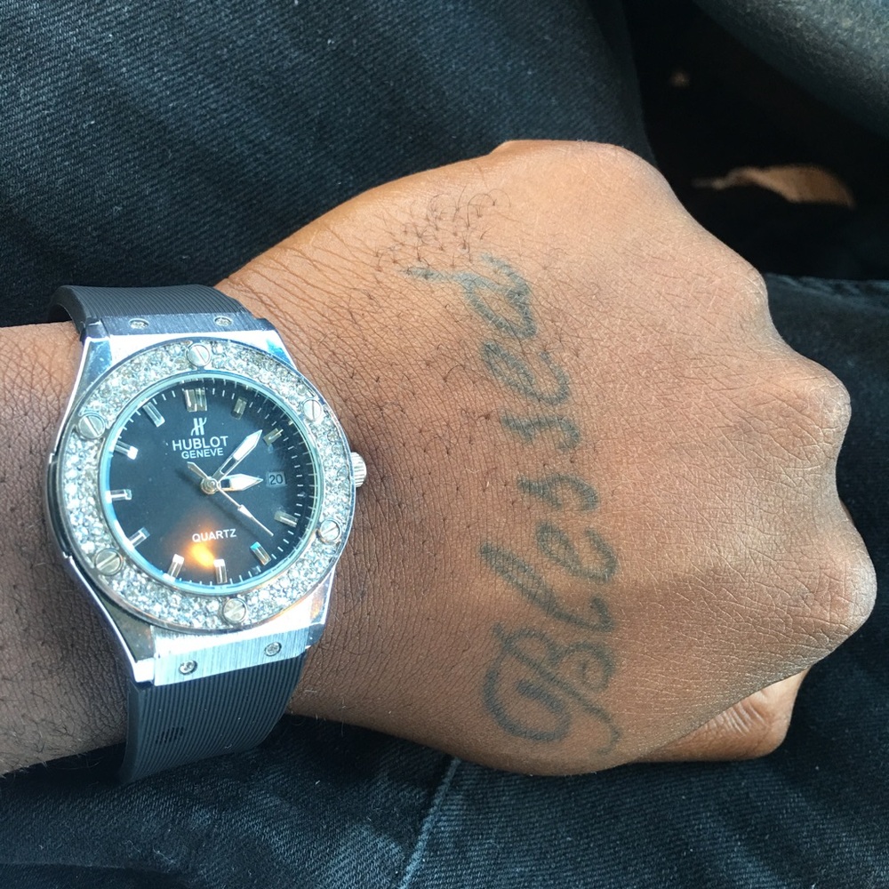 Hublot diamond watch