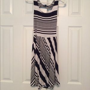 Blue and white ocean drive dress