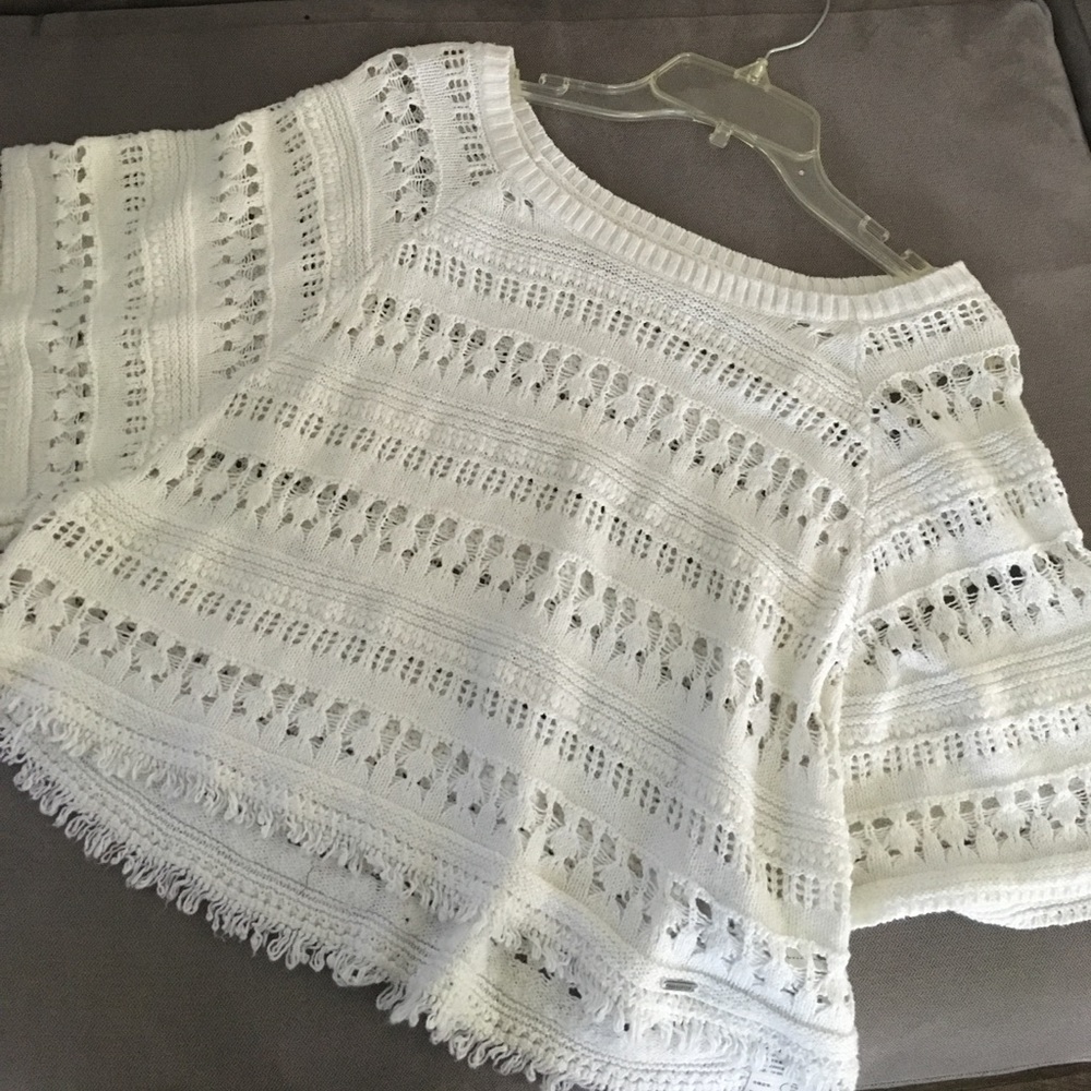 Flowy crocheted top 💕