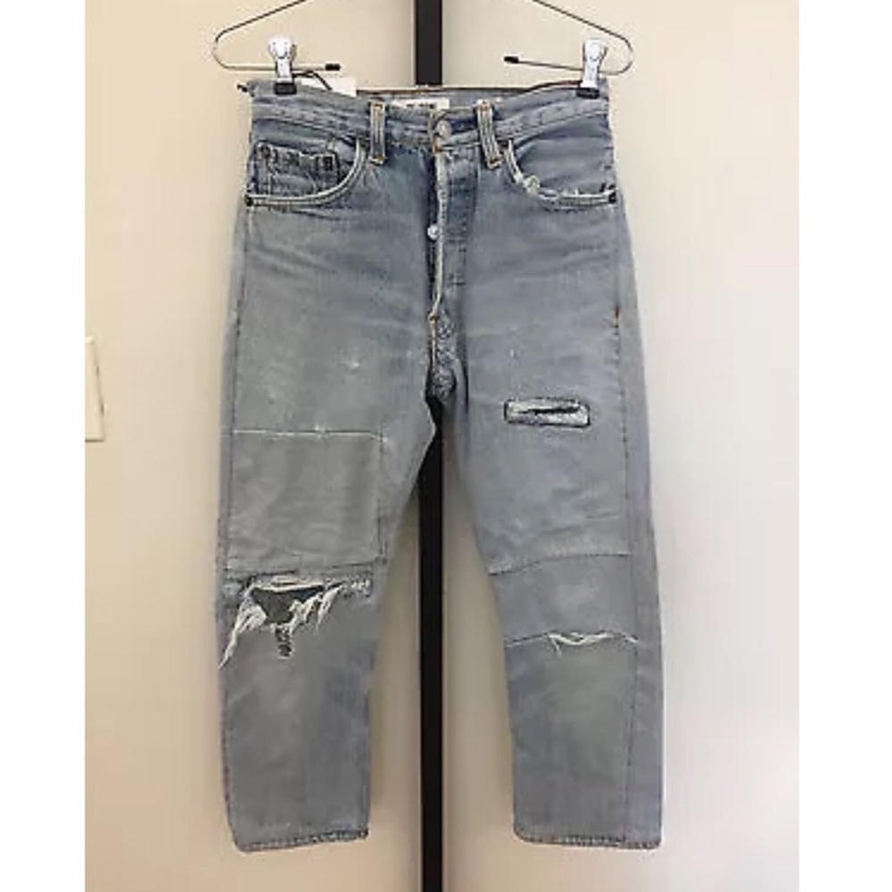 ❌SOLD❌ 🔥RE/DONE HIGH RISE CROP JEANS!!! SZ 24!🔥