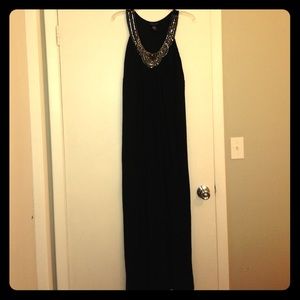 New York & Co - Black Maxi Dress - Size Large