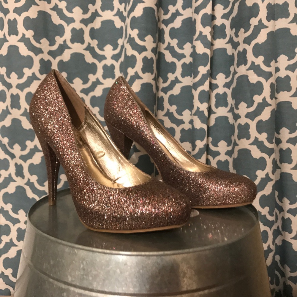 Steve Madden Glitter Heels