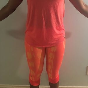 Under armor 3/4 work out leggings