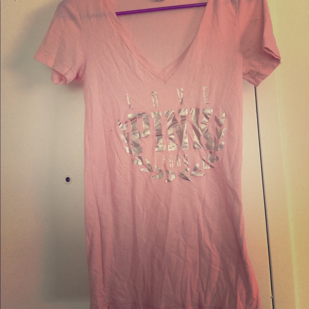 Pink sleep shirt