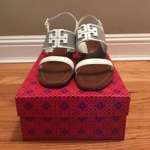 Tory Burch Lowell Perforated Sandal (NWT)