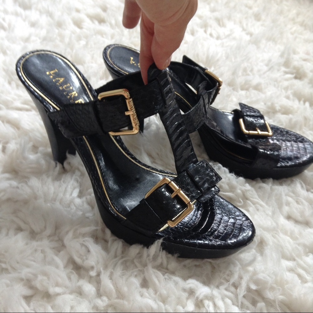 On Sale!  Black heels