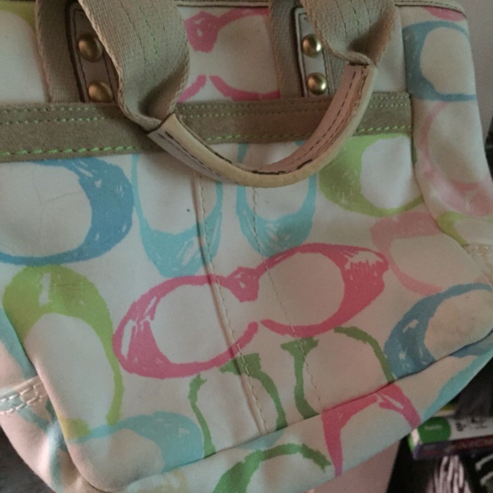 Authentic coach purse