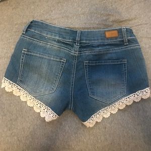 Lace shorts