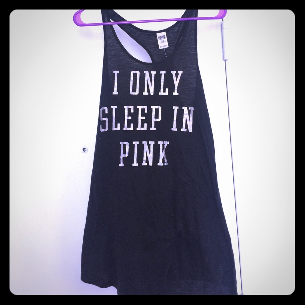 "I only sleep in pink" nightgown