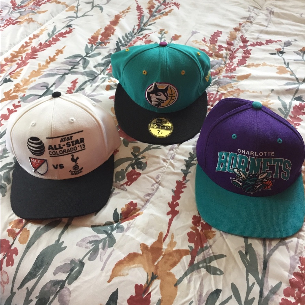 Men's Hats Adidas, Mitchell and Ness, 59 Fifty