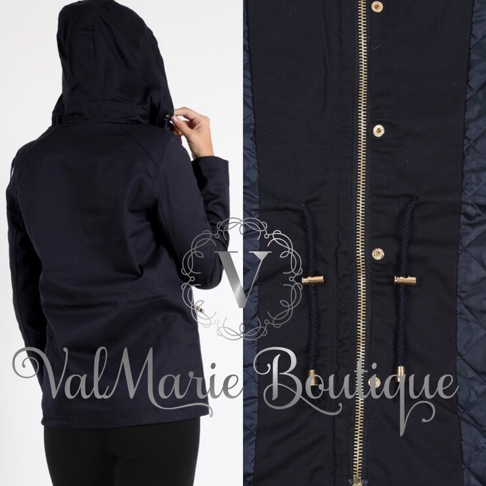 📍SALE📍Navy Utility Jacket - Picture 3 of 3