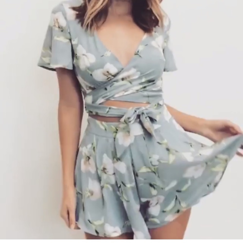 Flowy Floral Shorts