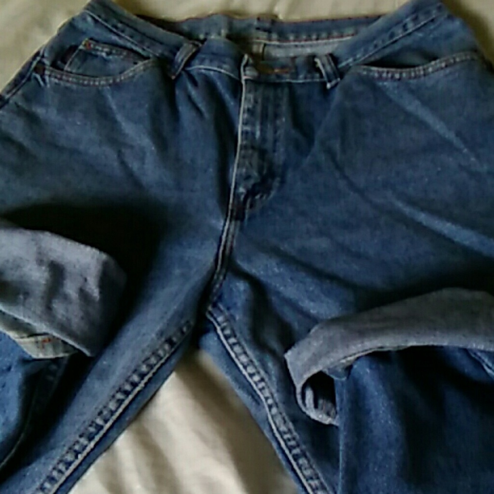 Size 12 boyfriend blue jeans