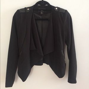 H&M Edgy Black Blazer