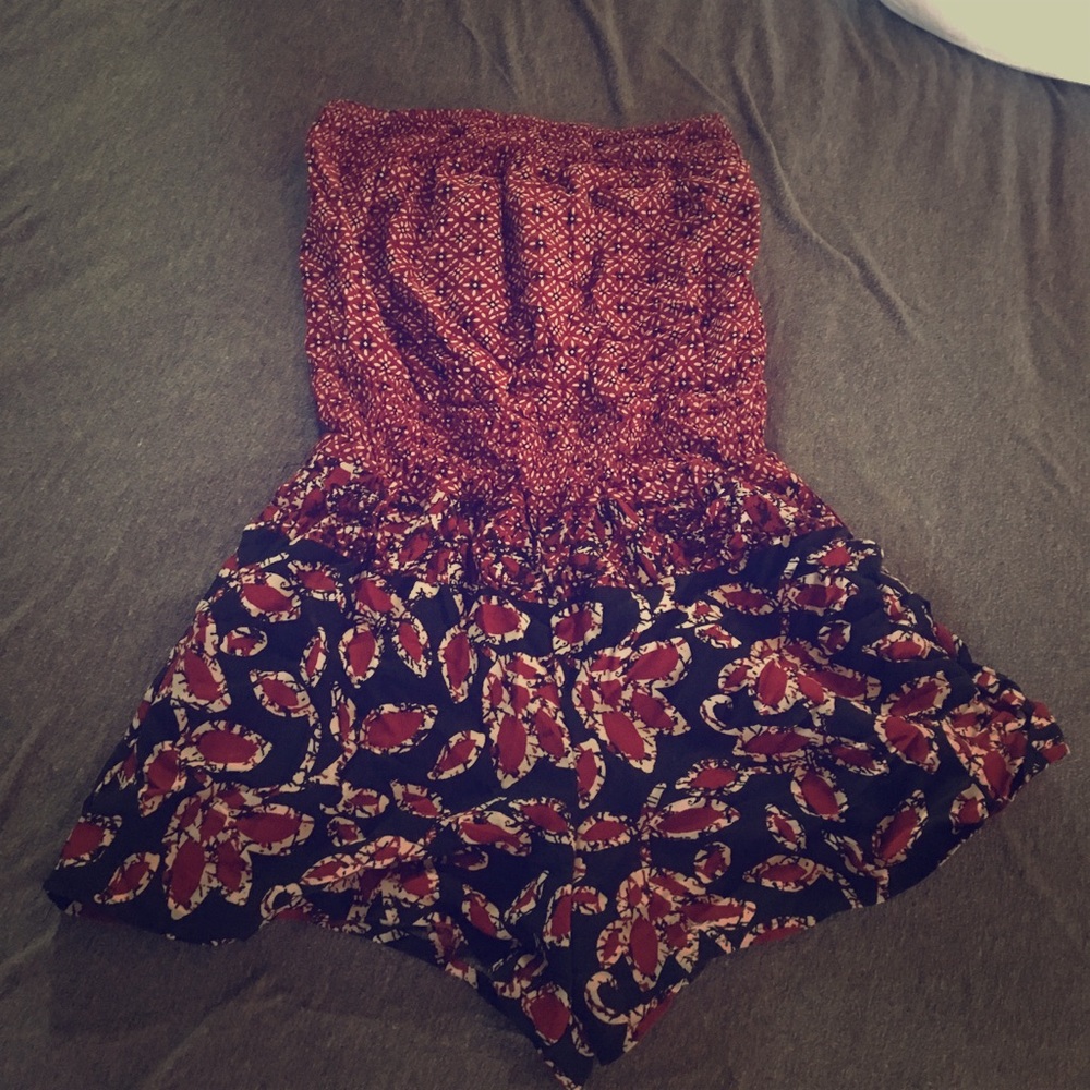 Super fun pattern romper