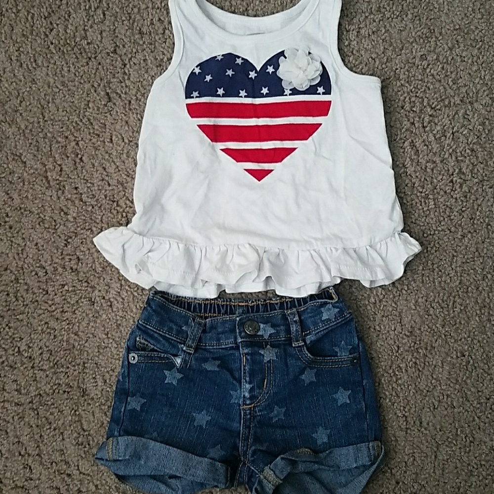 American flag outfit