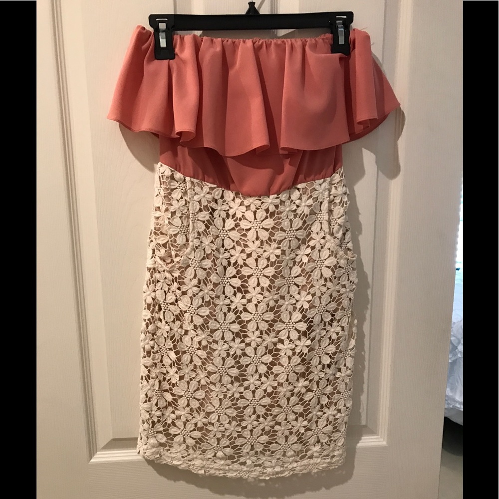 EUC Lace Halter dress