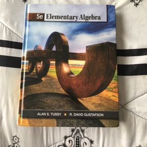 Hardcover- Elementary Algebra 5th Edition