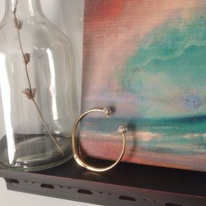 Kate Spade gold tone bangle