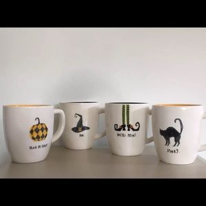 Rae dunn Halloween mugs
