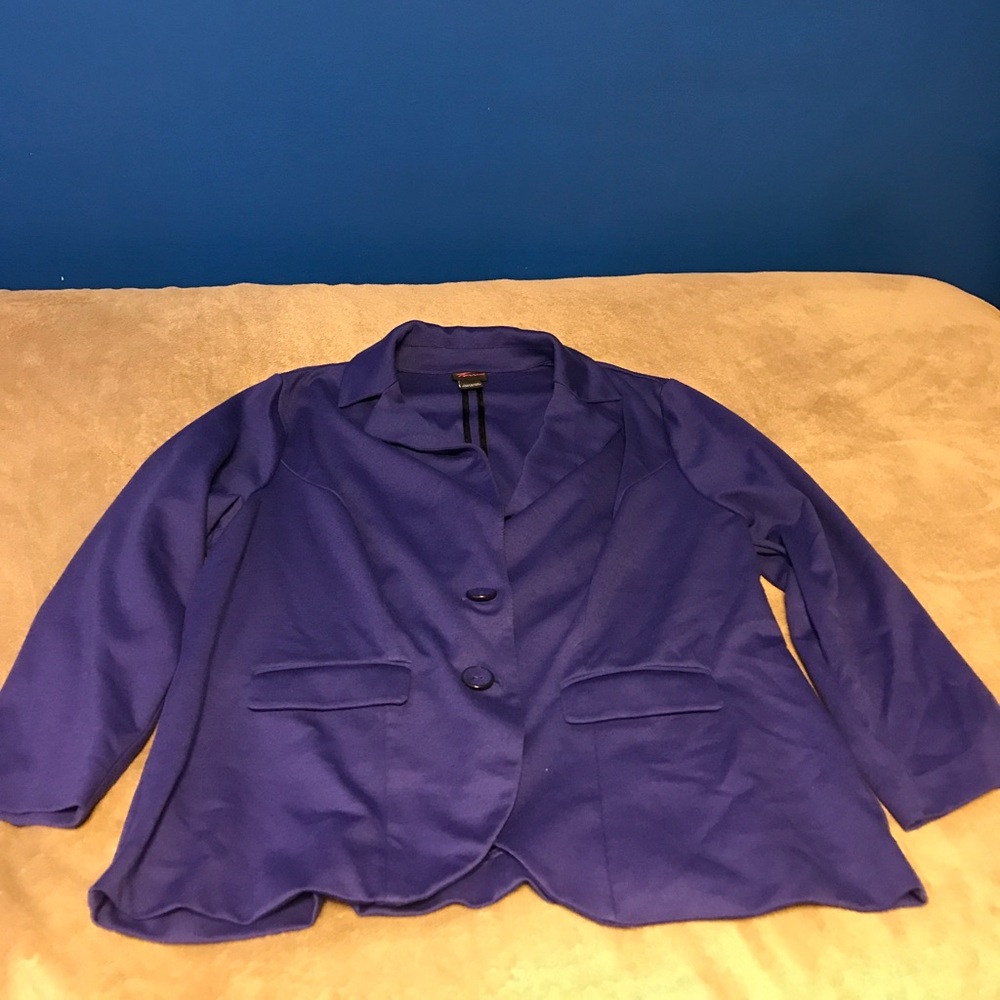 Torrid blue jacket
