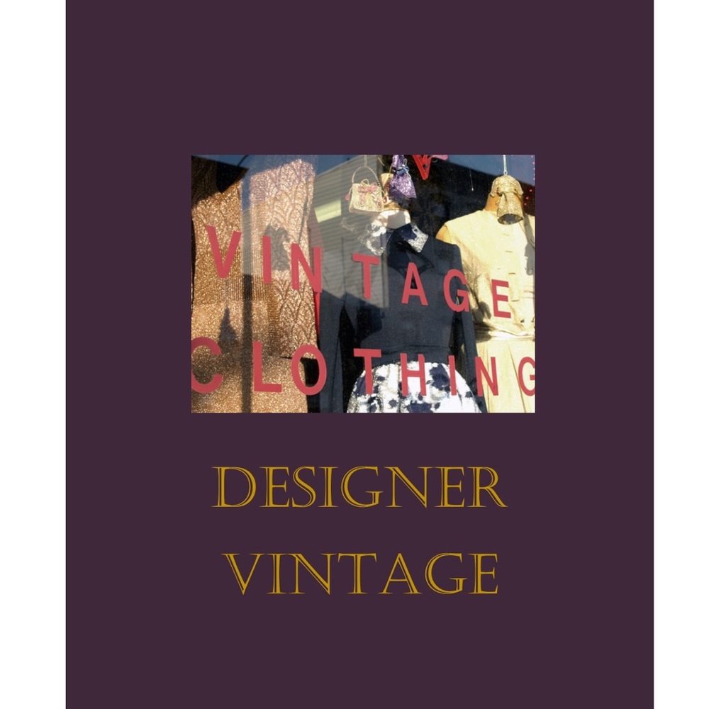 Designer vintage fashion