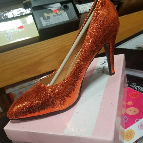 Orange heels - Picture 3 of 3