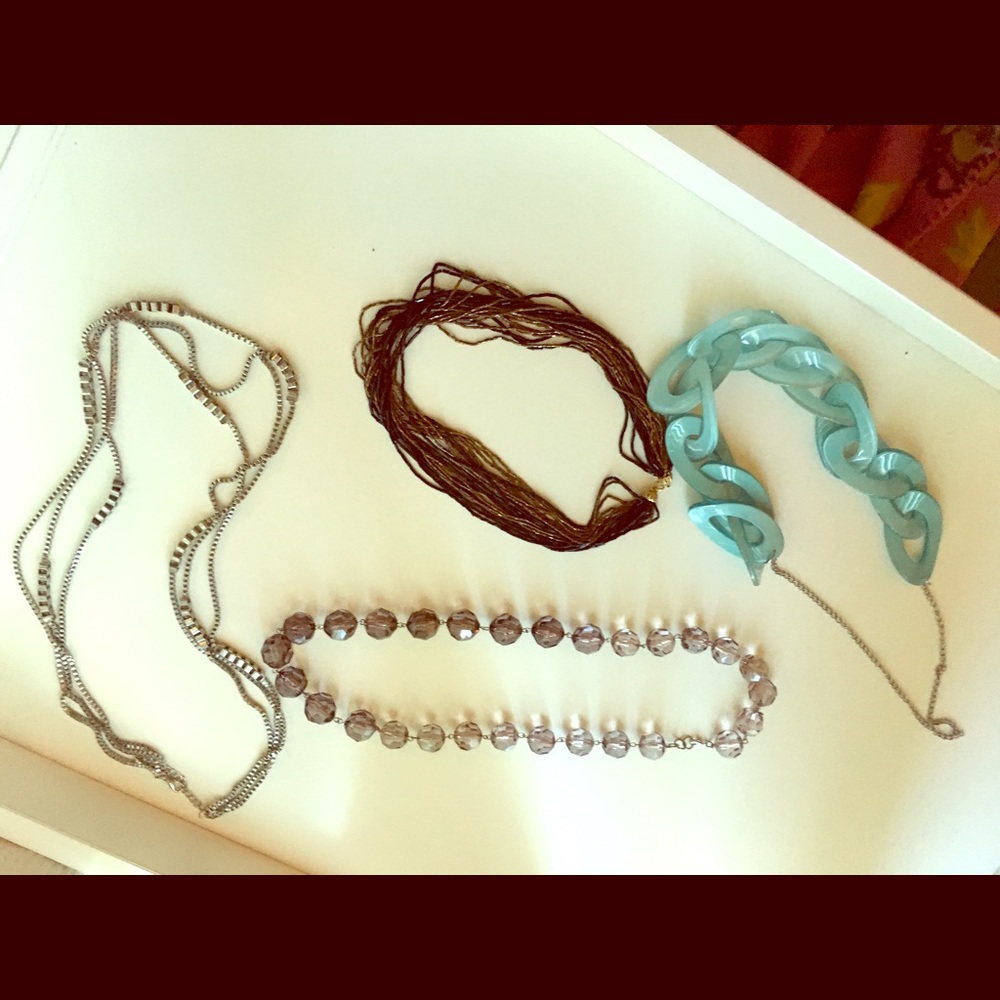 Long necklaces