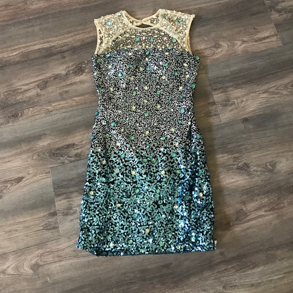 All sequence dress