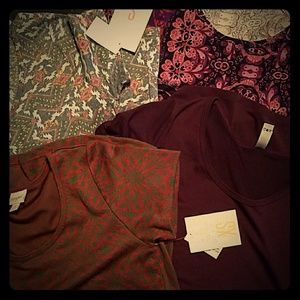 LuLaRoe: Classic Tees - 4 pieces!