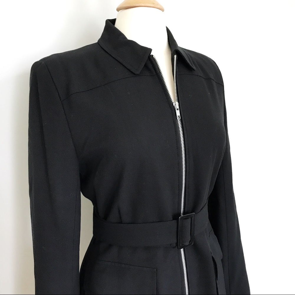 Loft Belted Black Blazer