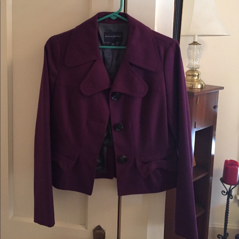 Plum Blazer