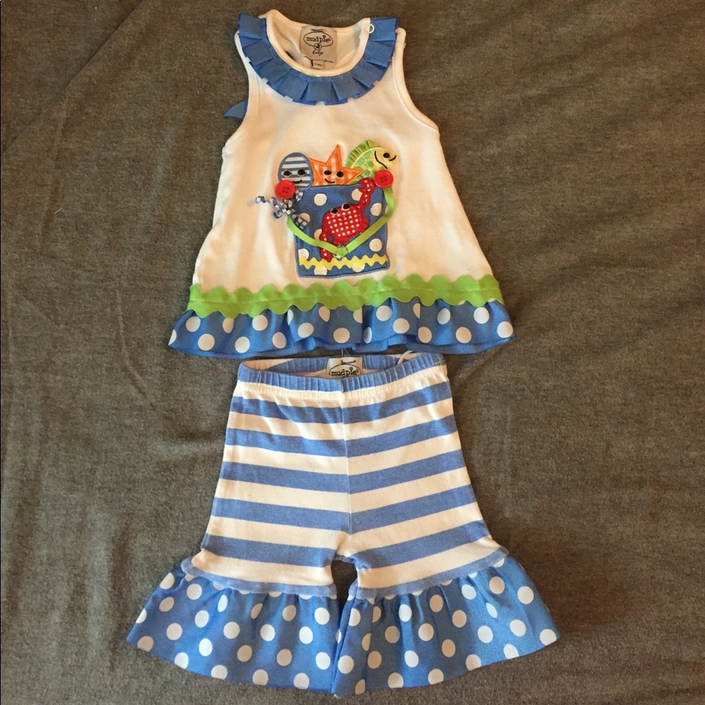 Mudpie Baby Two Piece Set
