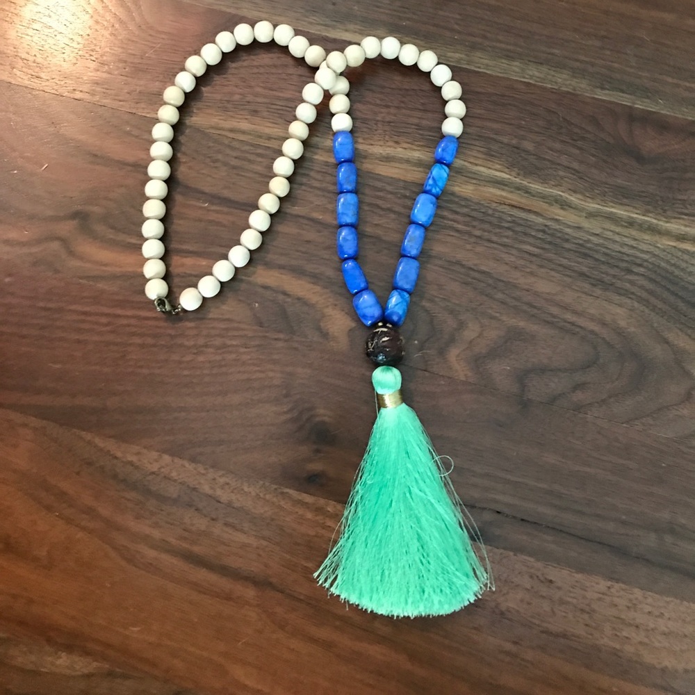 Boutique tassel necklace.