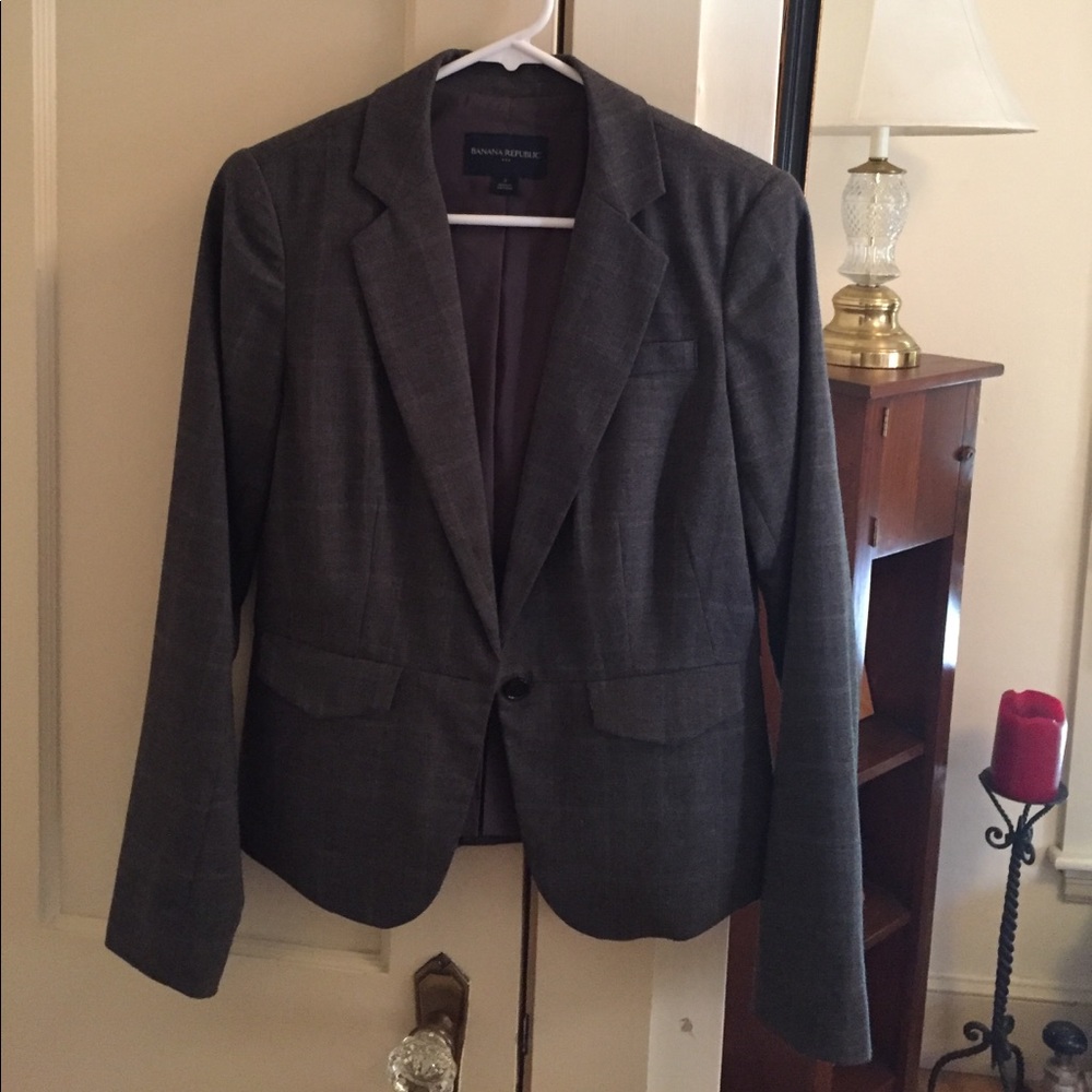 Gray Blazer