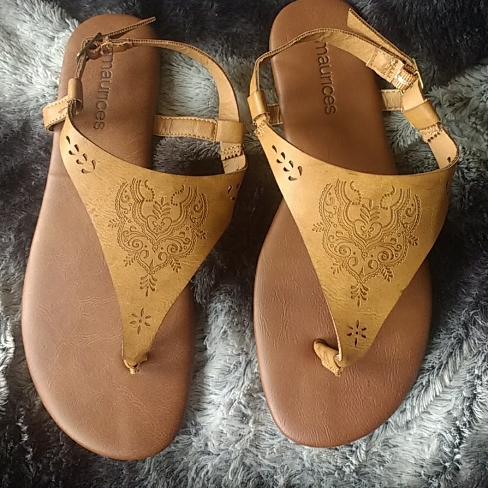 New Maurice's sandals.