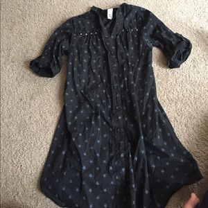 Star tunic button down