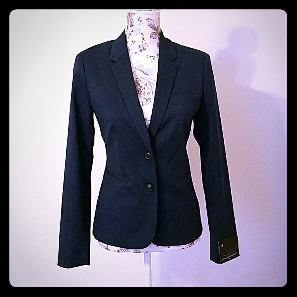 NWT Banana Republic Navy Blazer