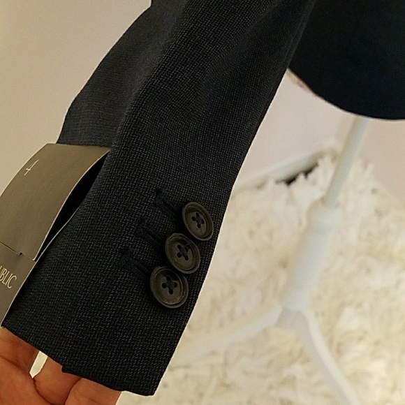 NWT Banana Republic Navy Blazer - Picture 4 of 8