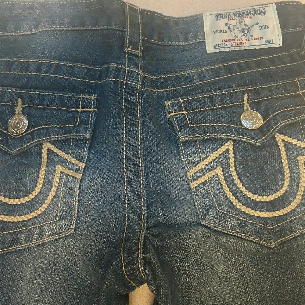True religion jeans size 12 youth boys