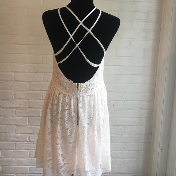 🤗🤗 Pink Lace Dress SIZE-CORRECTION - Picture 3 of 3